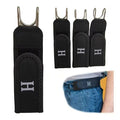 Portable Stylish Metal Hook Buckleless Belt (Pack Of 2)